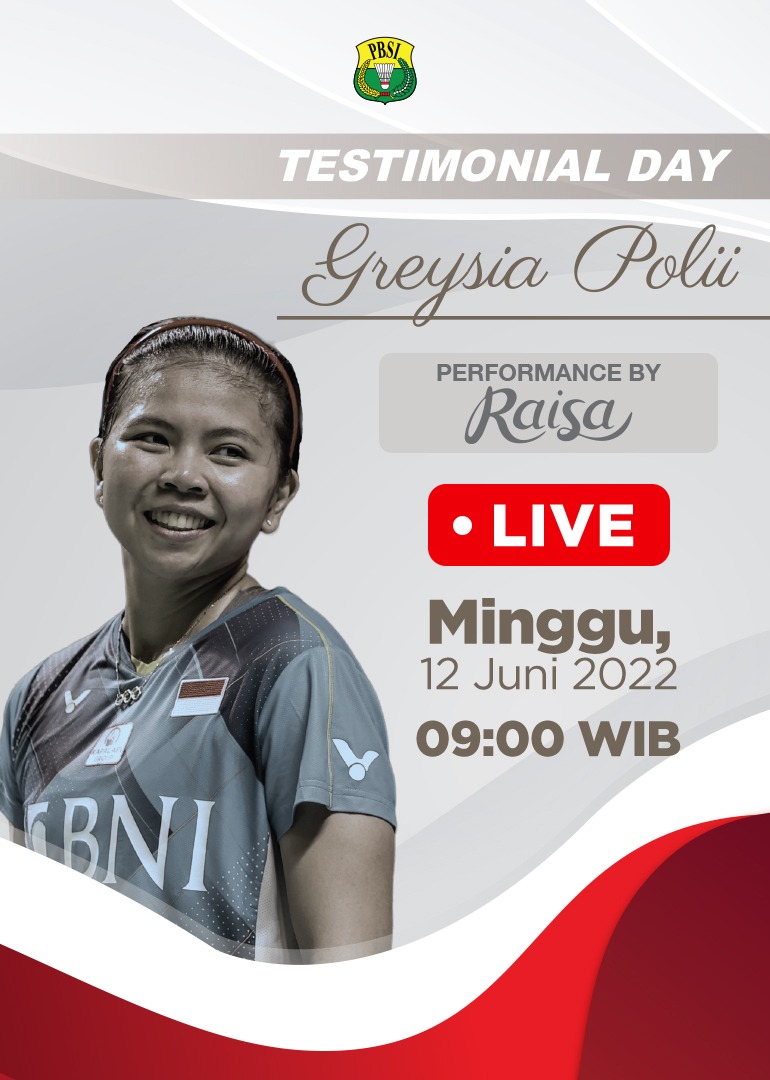 Rerun LIVE Testimonial Day Greysia Polii