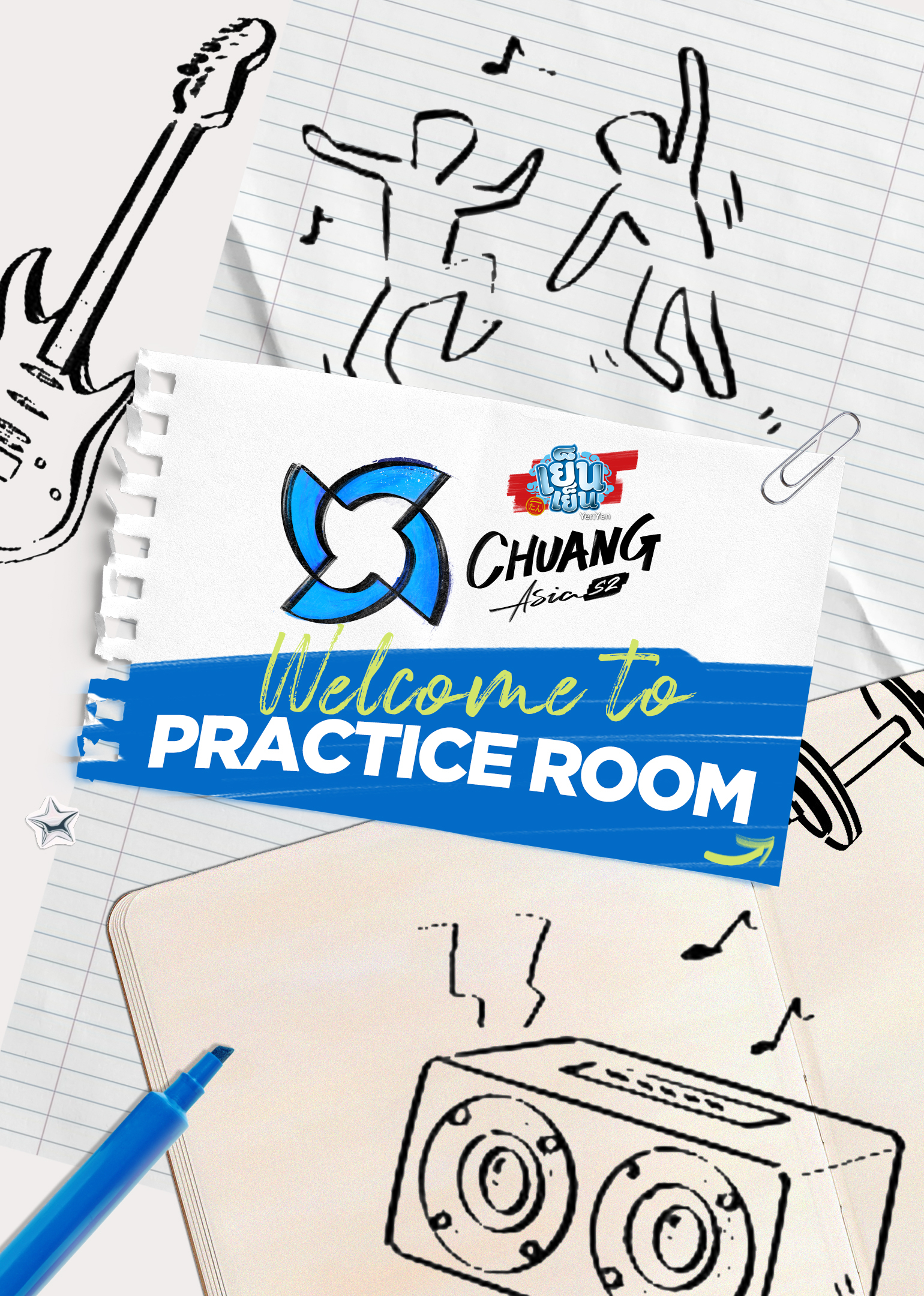 CHUANG ASIA S2: Welcome to Practice Room