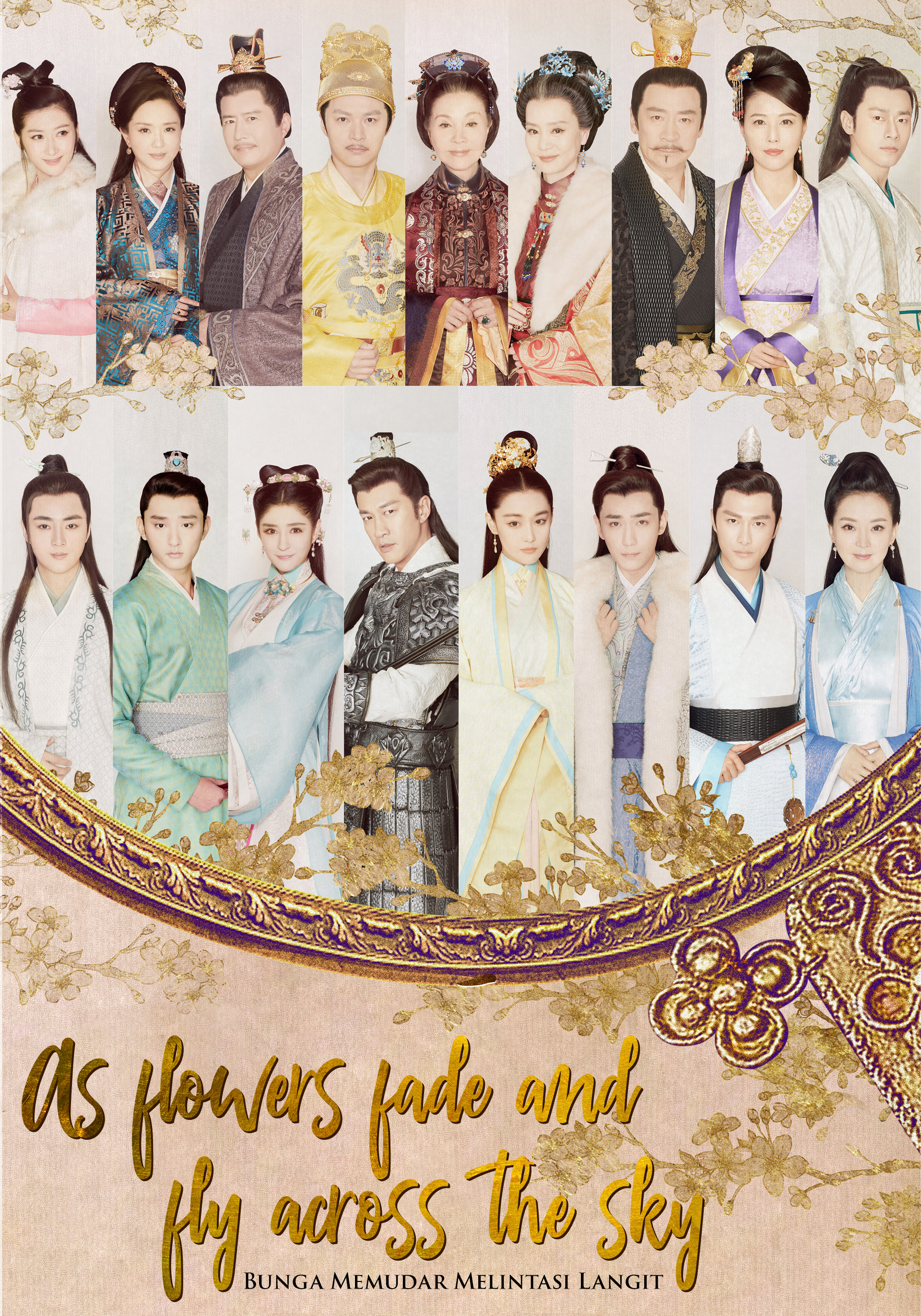 As Flowers Fade And Fly Across The Sky