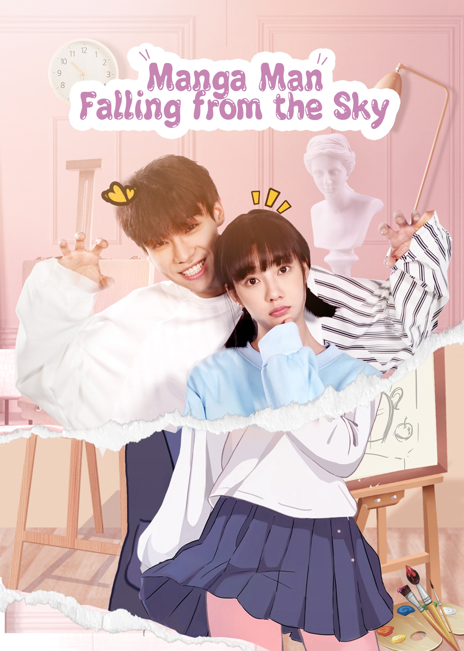 "\"Manga Man\" Falling From The Sky"